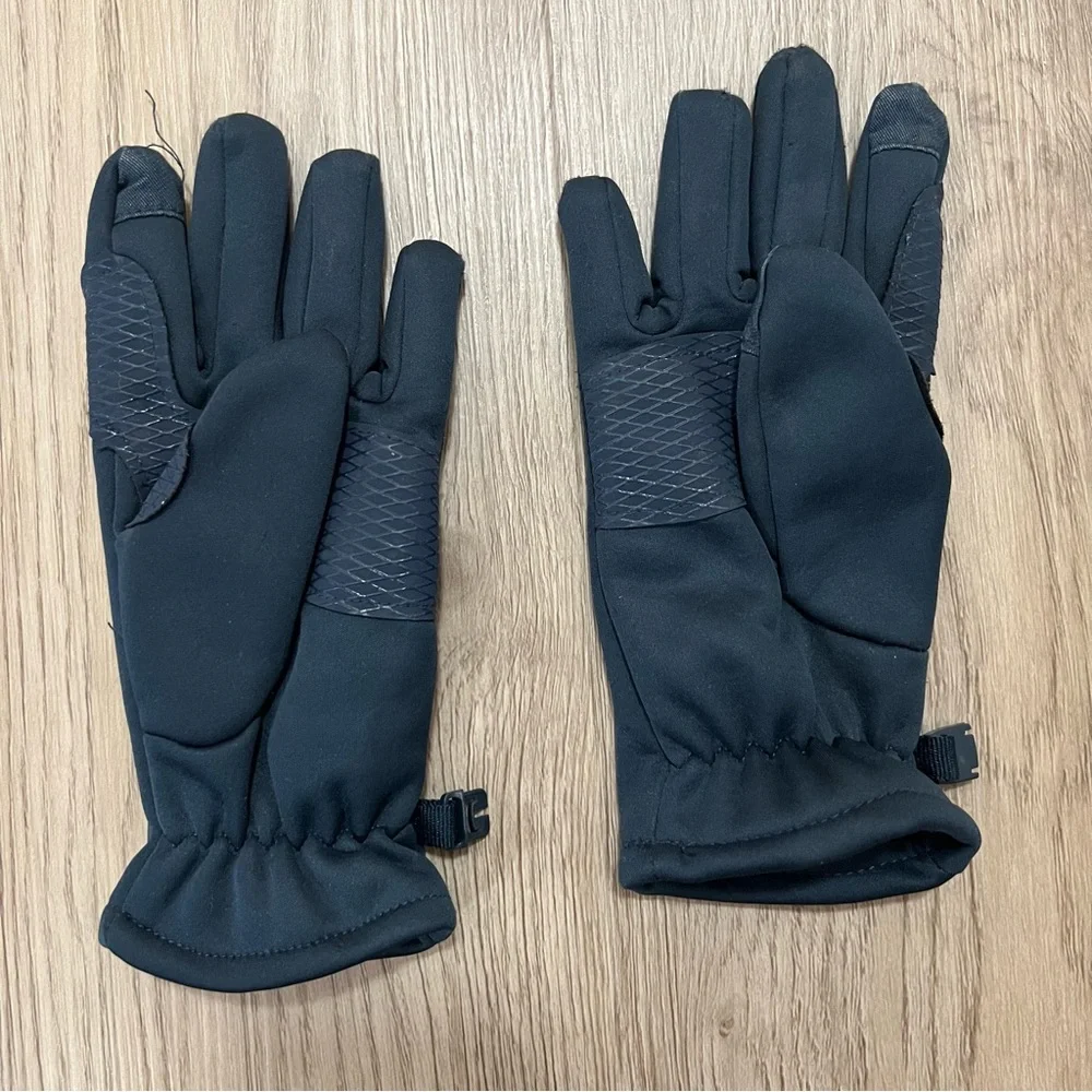Kids Navy Winter Gloves Fleece Lined Cold Weather EU 122–140 (7-10 years)